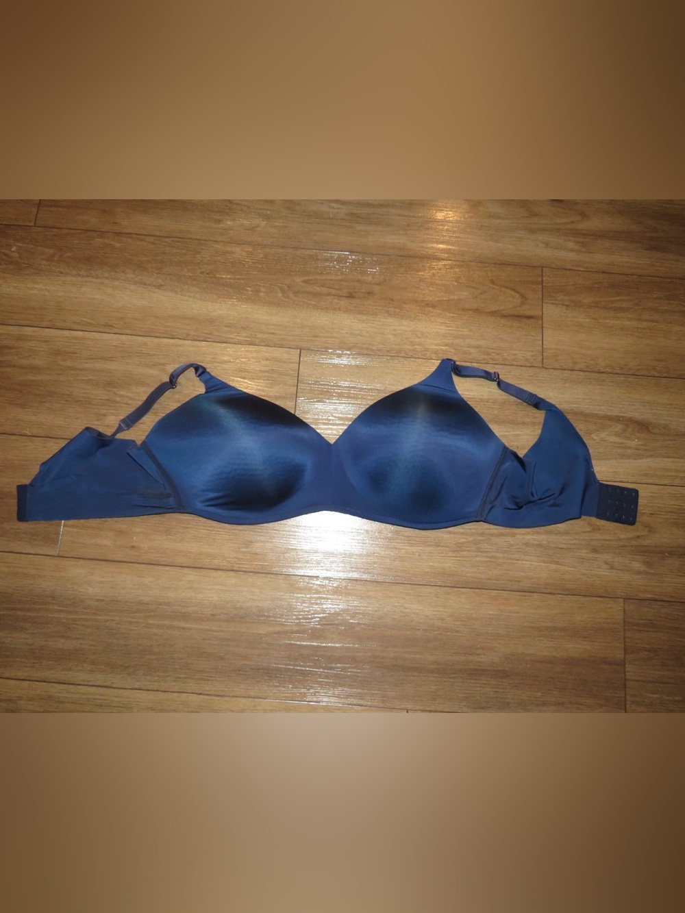 Soma Navy Smooth T-Shirt Bra with Light Padding